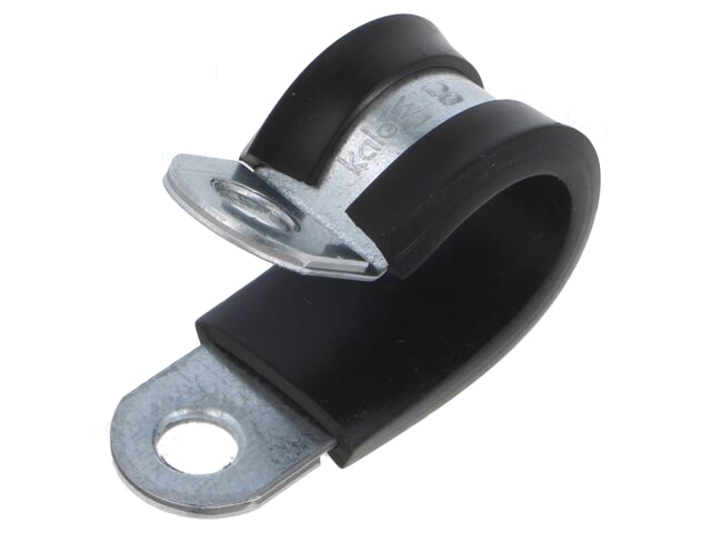 Bevestigingsbeugel; Øbundel: 20mm; W: 20mm; staal; Ømont.op: 8,4mm Bevestigingsbeugel; Øbundel: 20mm; W: 20mm; staal; Ømont.op: 8,4mm